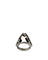 Hermes Trio Scarf Ring, front view